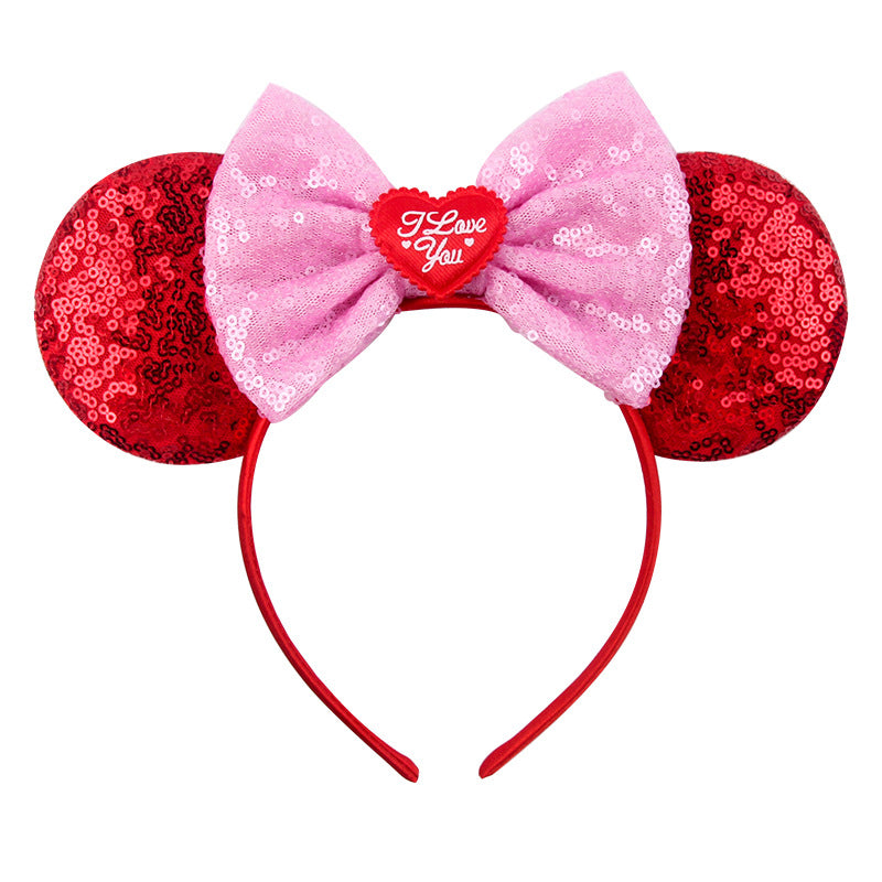 Charmed Creations - Princess Inspired Bow Headband, Mouse Ears, Princess Party, One Size Fits All