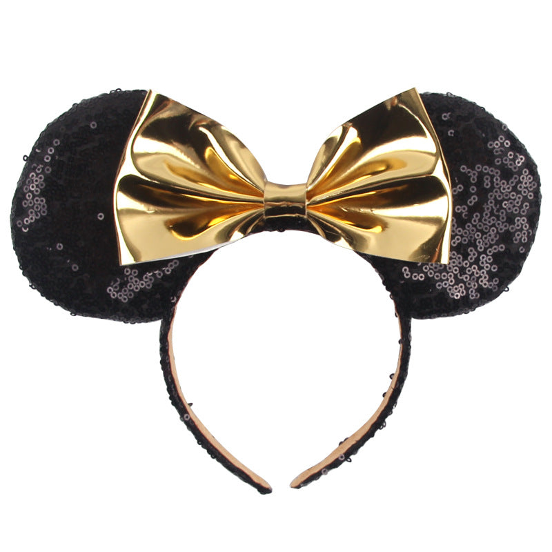 Minnie Ears - Amazing Colorful Disney Ears - Non Slip Headband - Disney World Costume Ears - Hair - Birthday Supply - Non Slip Headband - Disney World Accessories for Trip