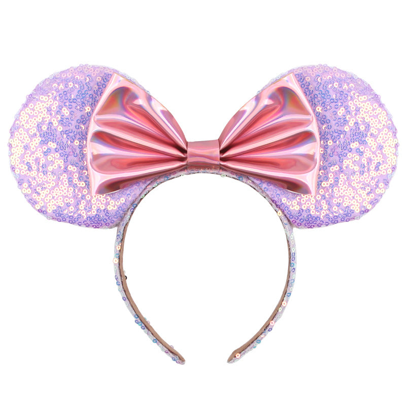 Minnie Ears - Amazing Colorful Disney Ears - Non Slip Headband - Disney World Costume Ears - Hair - Birthday Supply - Non Slip Headband - Disney World Accessories for Trip