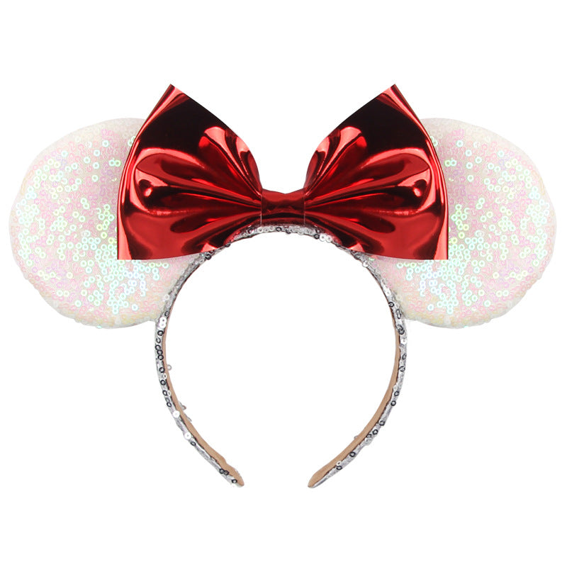 Minnie Ears - Amazing Colorful Disney Ears - Non Slip Headband - Disney World Costume Ears - Hair - Birthday Supply - Non Slip Headband - Disney World Accessories for Trip