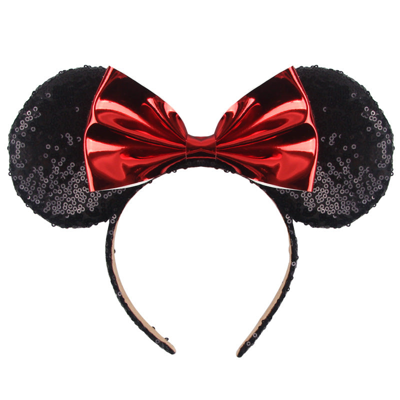 Minnie Ears - Amazing Colorful Disney Ears - Non Slip Headband - Disney World Costume Ears - Hair - Birthday Supply - Non Slip Headband - Disney World Accessories for Trip